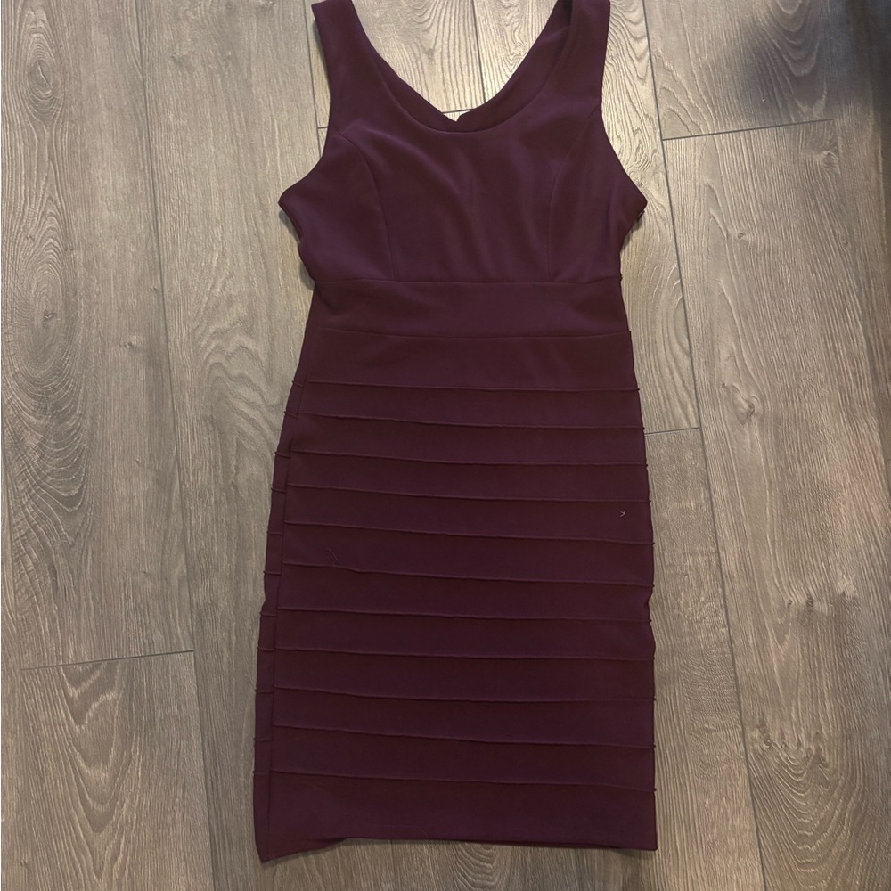 Plum bandage dress vintage